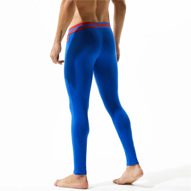 Кальсоны мужские тонкие эластичные пижамные штаны из модала облегающие