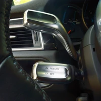 car styling steering wheel wiper lever rod sticker trim for porsche macan cayenne panamera interior accessories