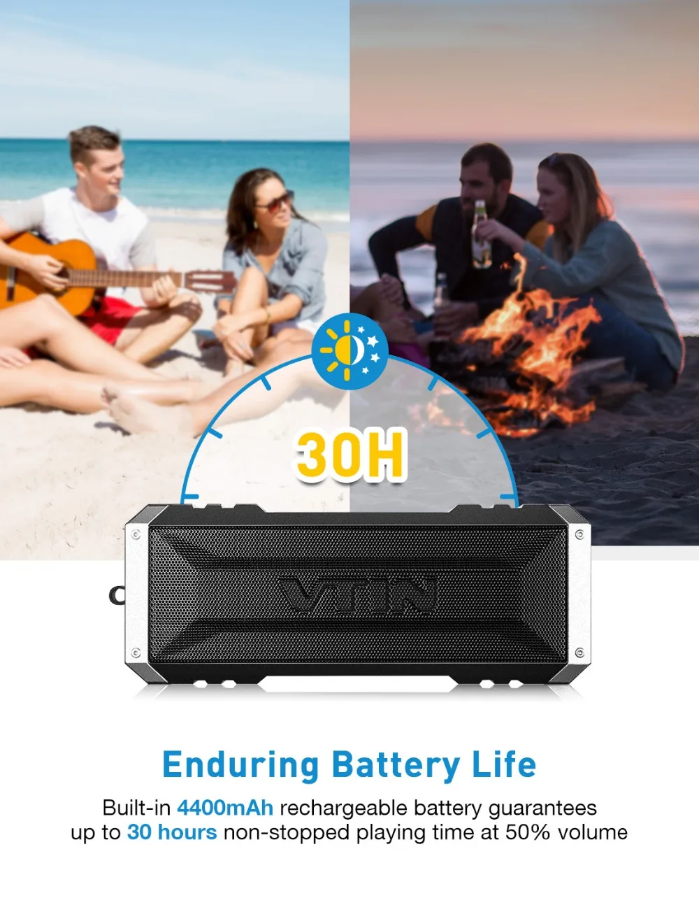 Профессиональный VTIN водонепроницаемый Bluetooth динамик Высококачественные