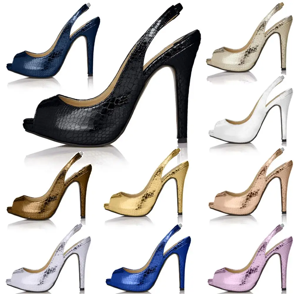 

Пикантные туфли CHMILE CHAU под змеиную кожу, туфли для вечеринок, женские туфли-лодочки с открытым носком на высоком каблуке, с ремешком сзади, S1
