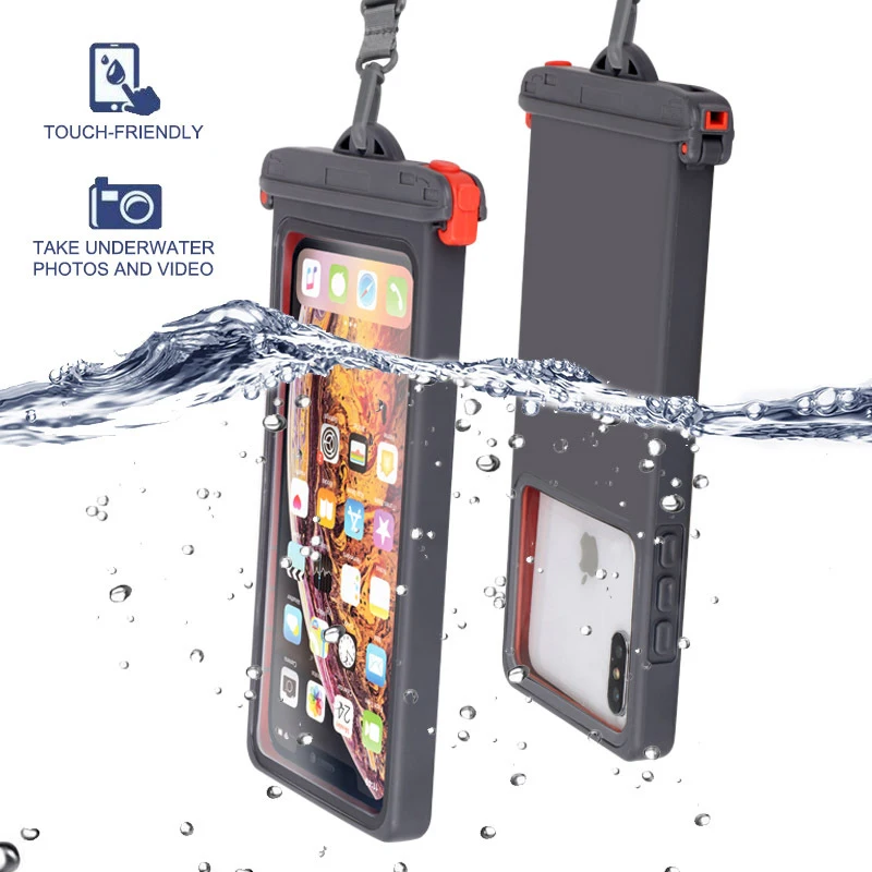 Waterproof Phone Pouch Drift Beach Diving Swimming Bag Underwater Dry Case For iPhone Samsung HUAWEI Phone Water Proof Sport Bag