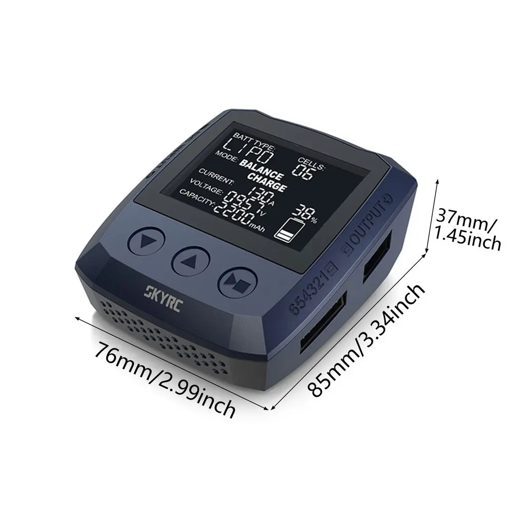 

SK-100151-01 B6 Lite Balance Charger 220W 13A DC Smart Battery Charger For LiPo LiIon LiFe LiHV NiMH NiCd Pb Battery