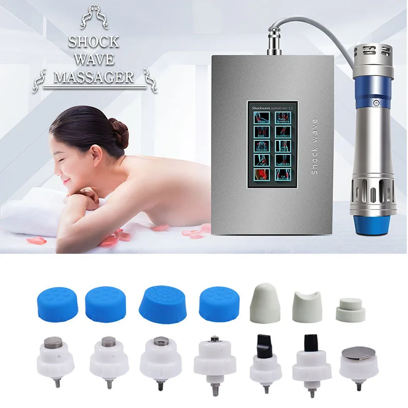 

Shockwave Physiotherapy Instrument ED Electromagnetic Extracorporeal Shock Wave Therapy Machine Pain Relief Body Relax Massager