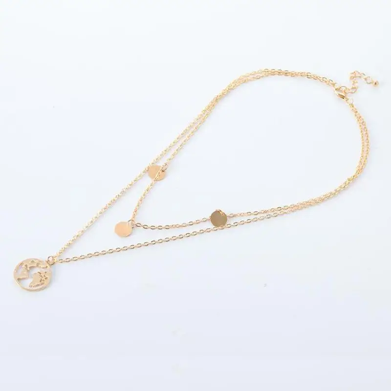 Женское Ожерелье в стиле панк модное популярное колье с изображением