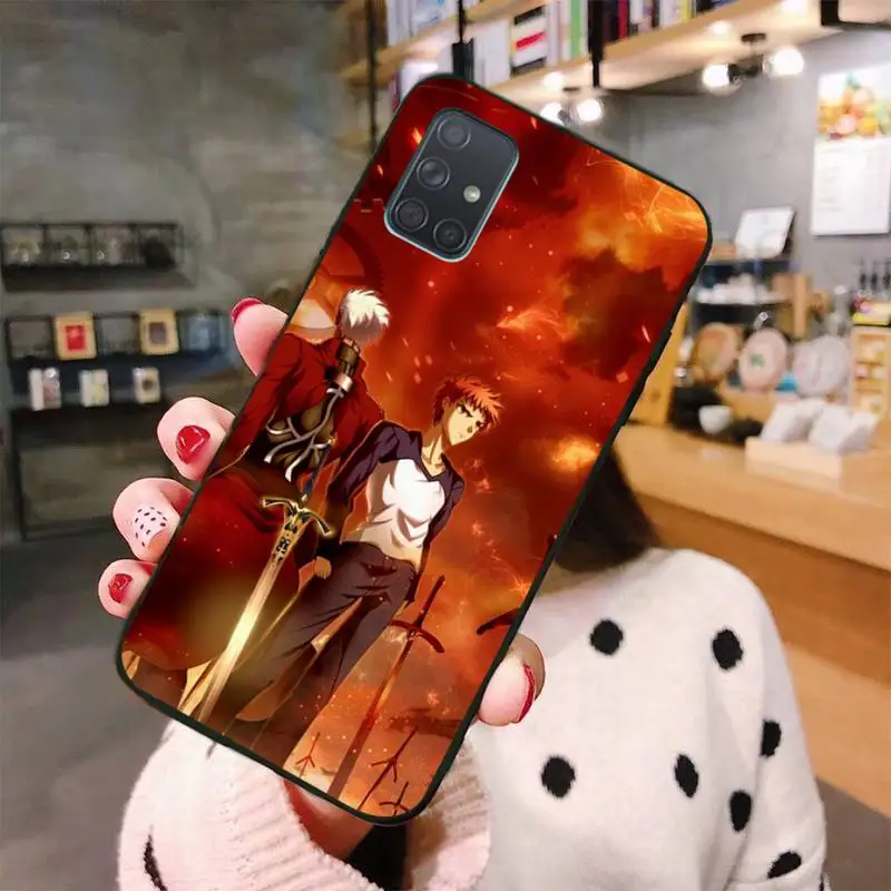 

Fate Stay Night Phone Case For Samsung Galaxy A21S A01 A11 A31 A81 A10 A20E A30 A40 A50 A70 A80 A71 A51