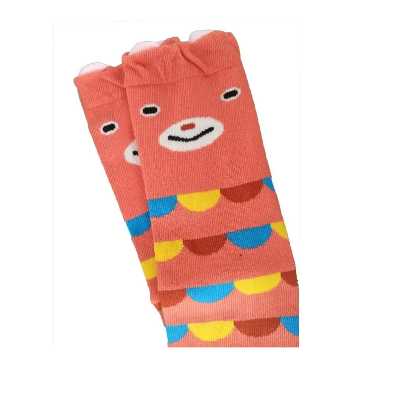 Розничная продажа оптовая Детские гетры с мультяшным рисунком в полоску до