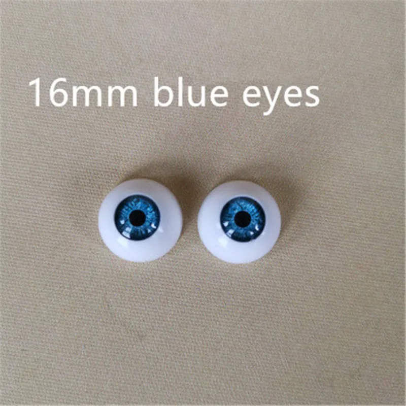 

10MM 14MM 16MM Acrylic Eyes For Reborn Dolls Brown Green Grey Color Eyeball For Blyth Dolls Diy Doll Accessories