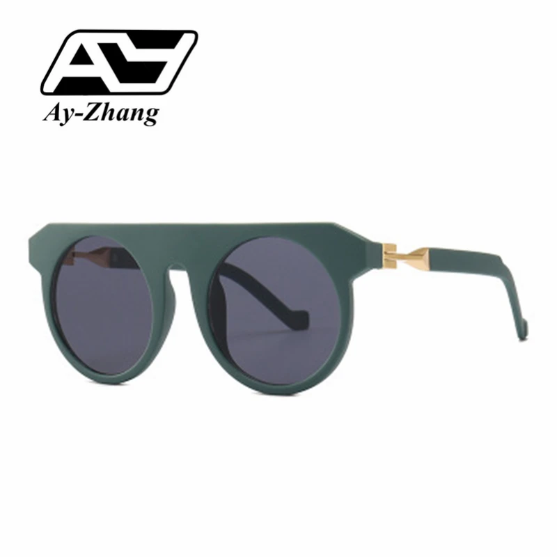 Ay-zhang 2019 новые модные классические плоские круглые брендовые дизайнерские