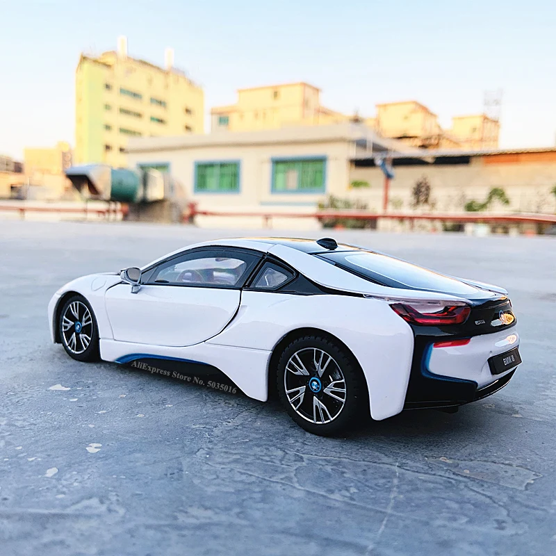 

1:24 BMW I8 Concept Car Supercar Static Simulation Diecast Alloy Model Car Toy Collection Christmas Gift Models Car