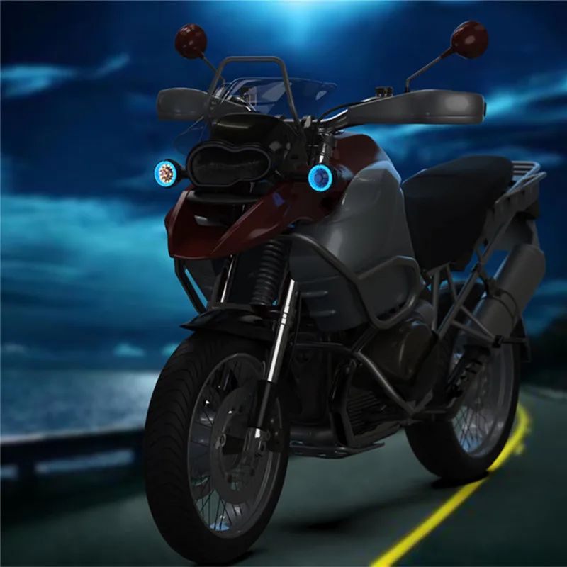 Указатели поворота для мотоцикла светодиодные мигающие стоп-сигналы BMW Honda Suzuki 12
