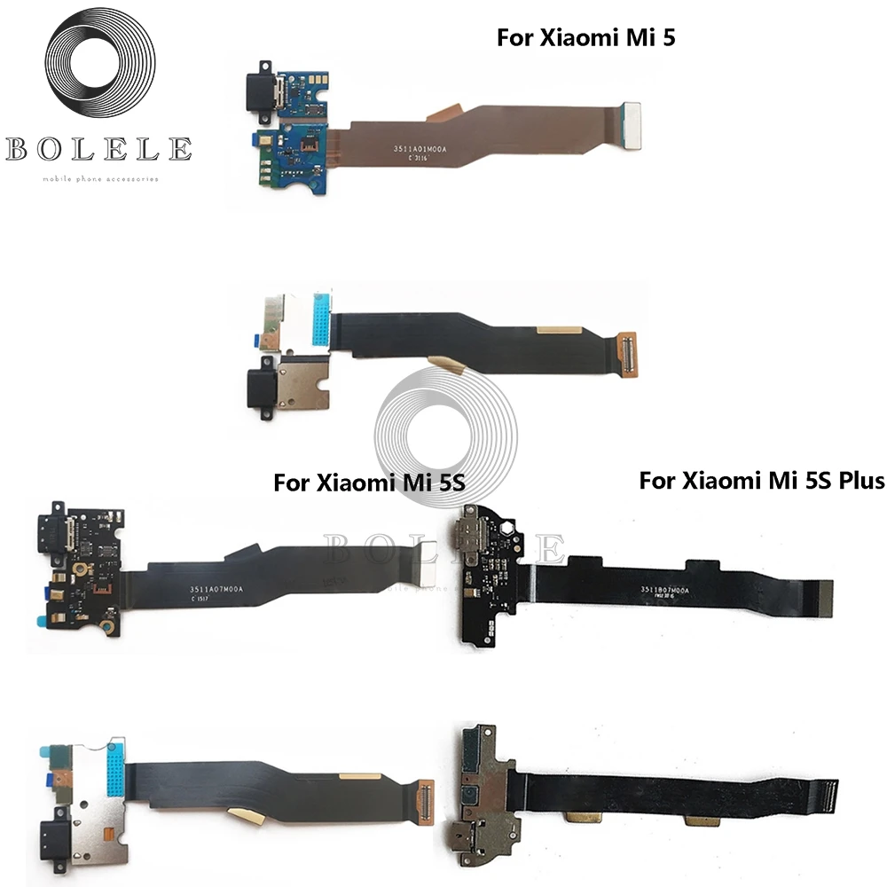 Оригинальный USB-порт для зарядки Xiaomi Mi 5 5S Plus Mi5 Mi5S док-станция штепсельная плата