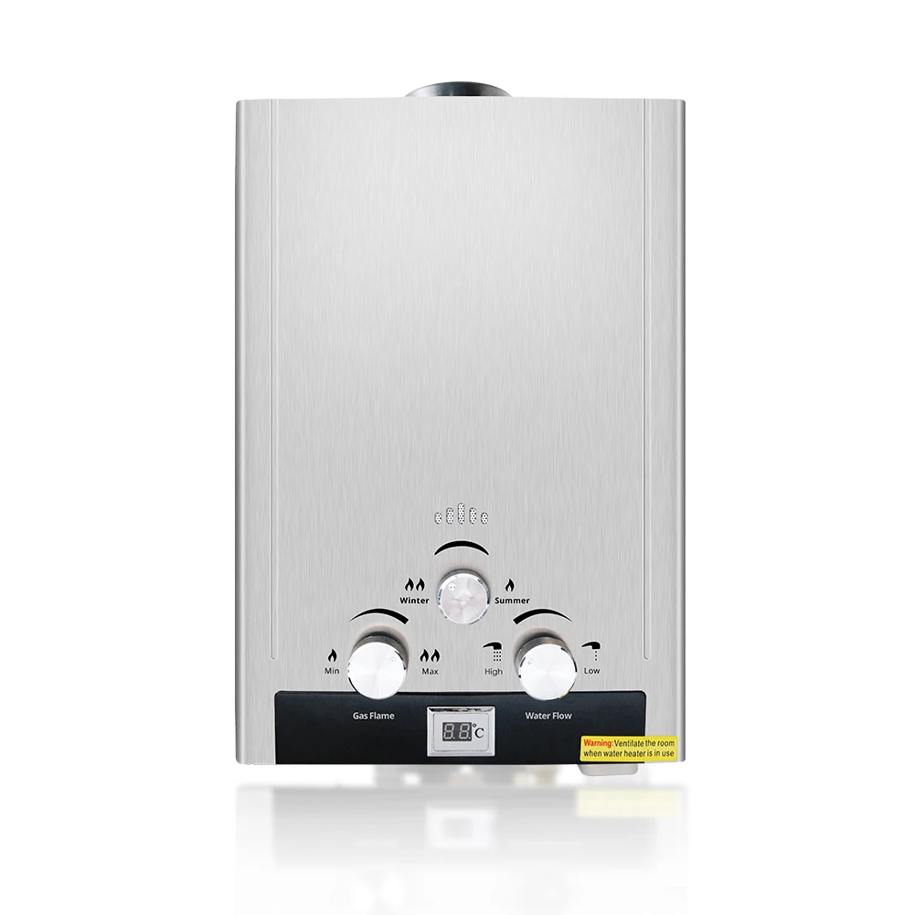 газовый бойлер кемпер Портативный водонагреватель 6 л LPG безрезервуарный