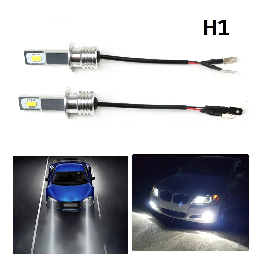 Bostar 2 шт низкого потребления высокое Мощность 3570 чип светодиодный лампы фары