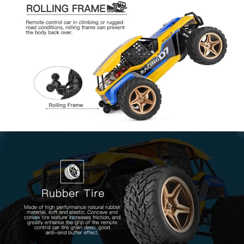 Wltoys 1/12 12402-A 4WD 2 4G RC автомобильные игрушки модели высокоскоростная 45 км/ч модель