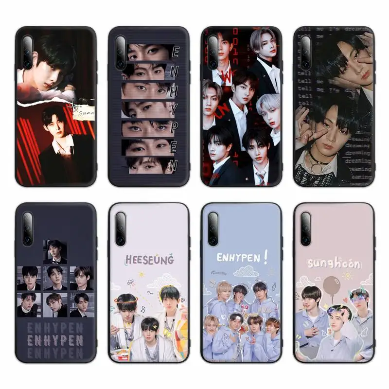 

Enhypen Kpop Phone Case For Samsung A32 A12 4G 5G A31 A30 A21 A20 A20E A11 A10 S A01 Silicone Cover