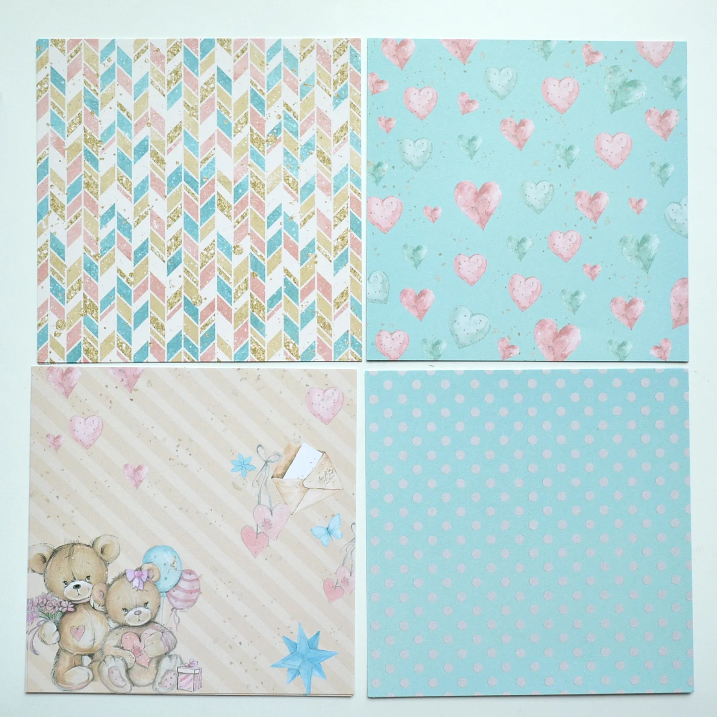 Серия Litte Bear бумажный пакет для скрапбукинга крафт бумага изготовления карт 6