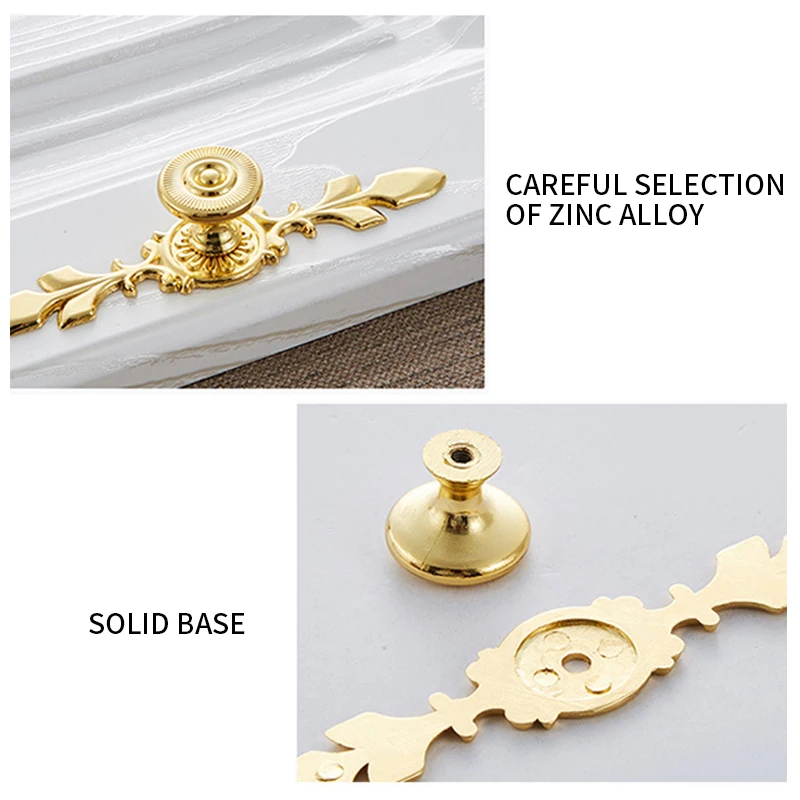 Бронзовые ручки кухонный дверной шкаф цинковый сплав Европейский современный