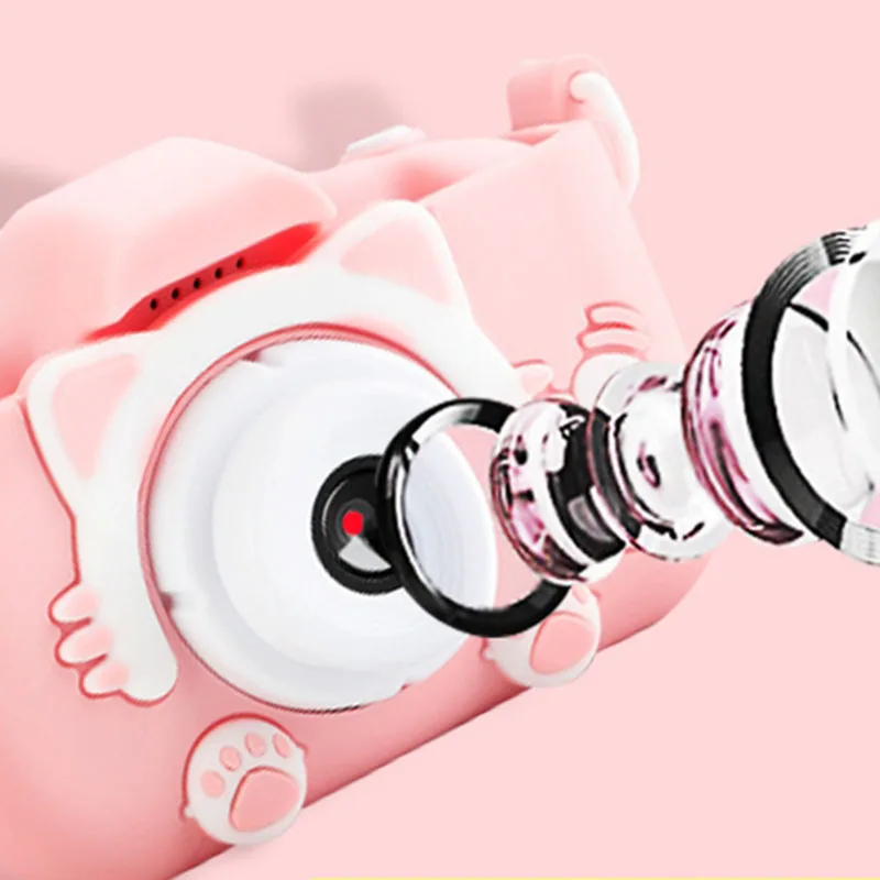 

Children's Camera Cute Baby Toy Cat New Mini Digital HD Children's Camera IPS Screen Girl Gift
