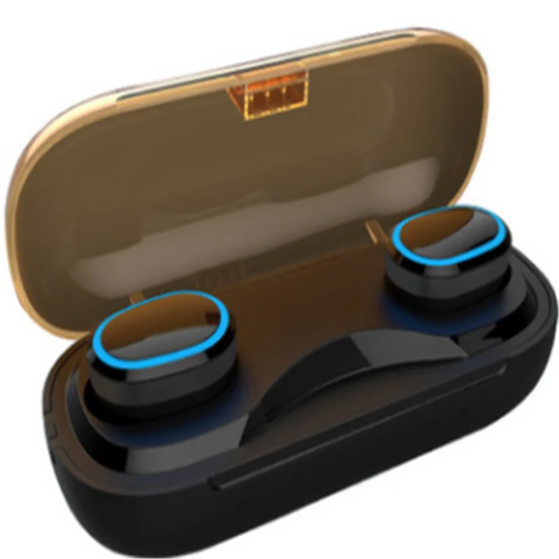 

20190702301 rong li TWS Min Wireless Earbuds Sports music stereo bass headsets bluetooth 5.0 earbuds with mic for phone