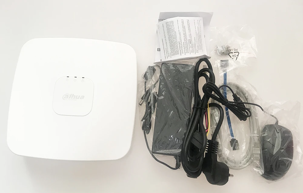 Сетевой видеорегистратор Dahua 4 Ch 8 Smart 1U Lite 4K H.265 Series 1 HDD NVR2104 4KS2 NVR для IP