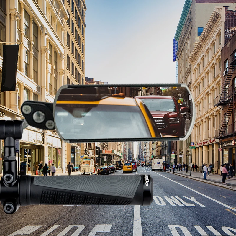 Велосипедное Зеркало заднего вида регулируемое с широким диапазоном левый и