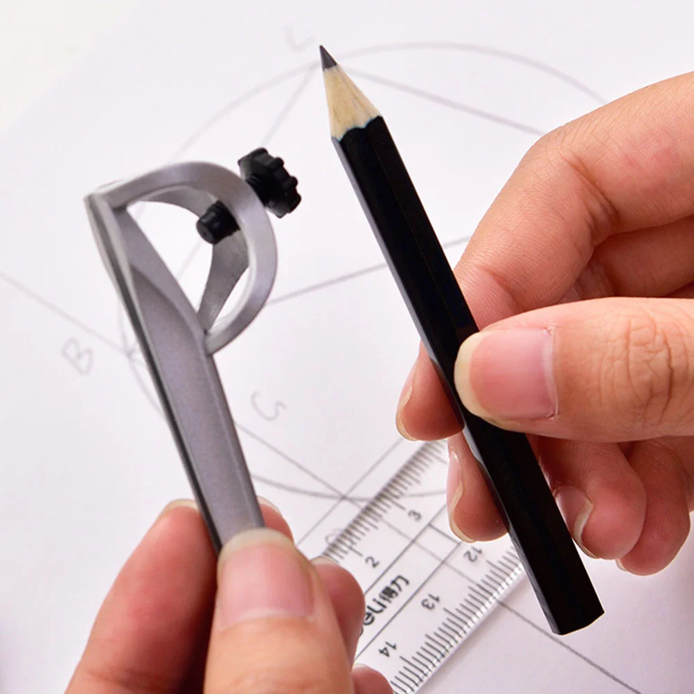 Набор инструментов для рисования с ластиком и компасом 8 шт. (разные цвета) |