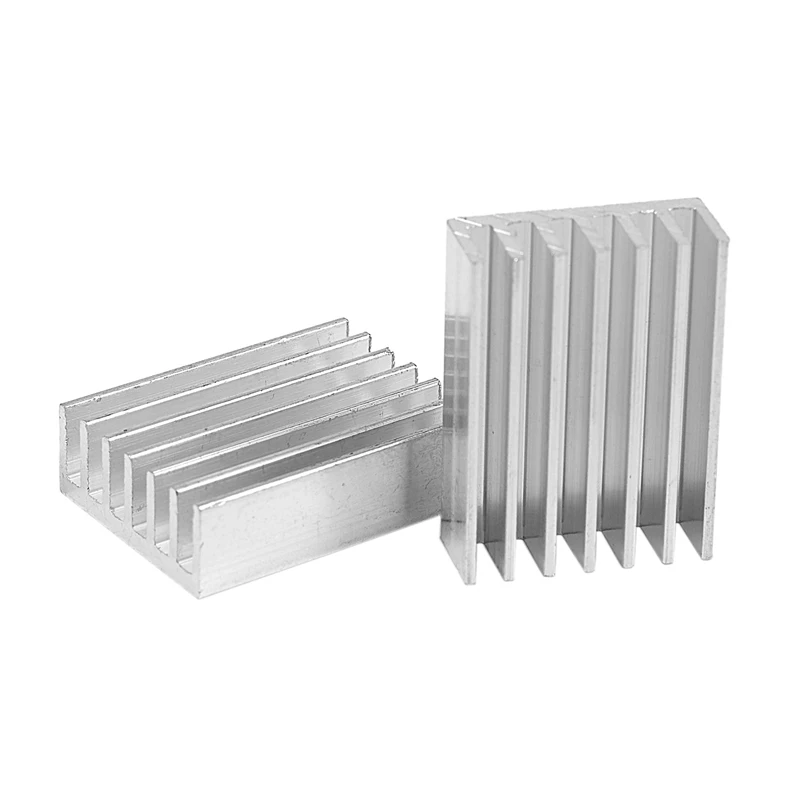 40 шт. алюминиевый радиатор для IC MOSFET SCR 10 20 мм X 6 и 30 x 14 | Компьютеры офис