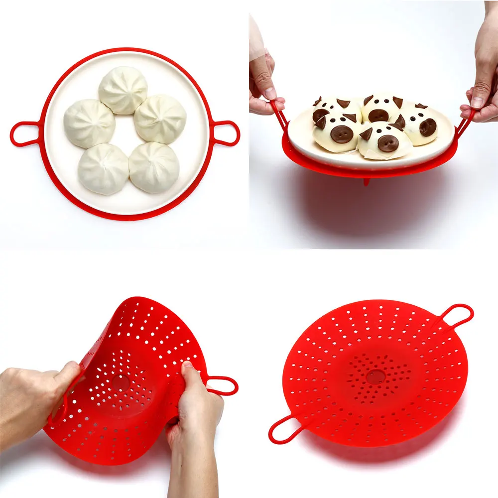 Складная безопасная многофункциональная плита полезная пароварка корзина