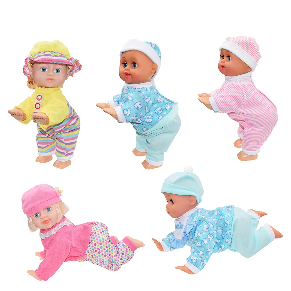 

Baby Electric Doll Funny Interactive Crawling Music Doll Toddler Learning To Stand Climbing Toys Children's Educational Toys