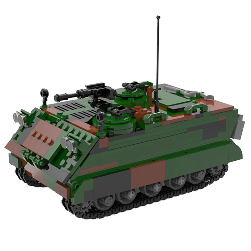 

Xingbao 06050 Military Armored Vehicle Series M113 Tracked Armored Carrier Building Blocks Bricks Boy Toys Christmas Gifts