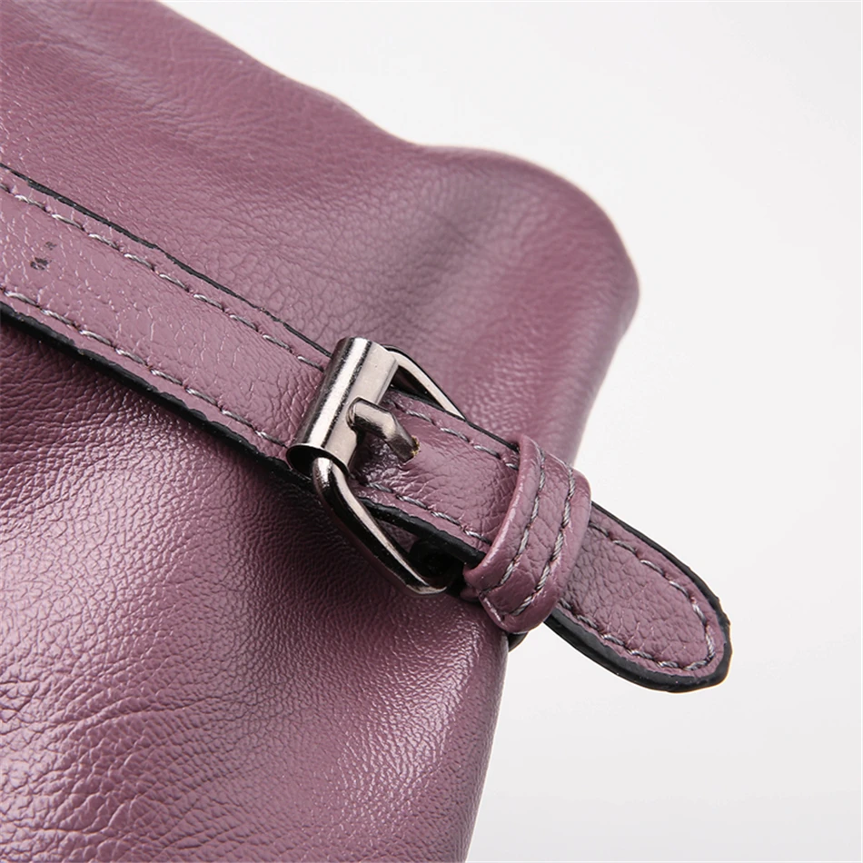 Женская кожаная сумка на плечо LONOOLISA роскошная дизайнерская через 2019|Сумки с