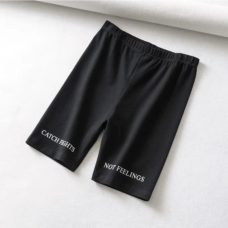 

High Waist 2021 Fashionshorts women sexy biker shorts fitness korean casual sexy short cotton black Athleisure Cycling Shorts
