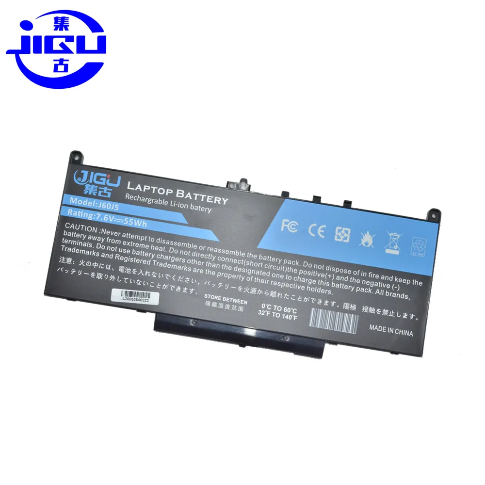 JIGU новая сменная батарея для Dell 0MC34Y 451 BBSY 0F1KTM NJJ2H J60J5 242WD Latitude 12 E7270 E7470 14
