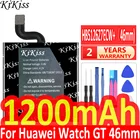 Оригинальная запасная батарея KiKiss HB512627ECW + для Huawei Watch GT, аккумуляторная батарея 1200 мАч