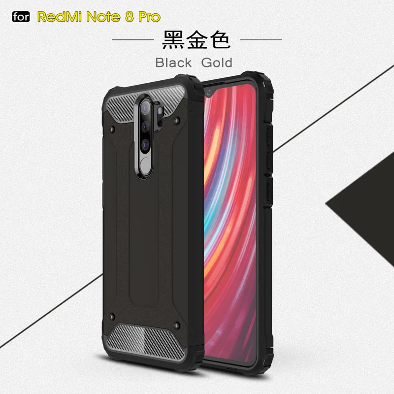 Гибридный защитный чехол для Xiao mi Red mi Note 8 Pro, чехол для телефона Xio mi Xao mi Red mi Note8 7 6 Pro 8Pro Note8Pro, противоударный чехол s