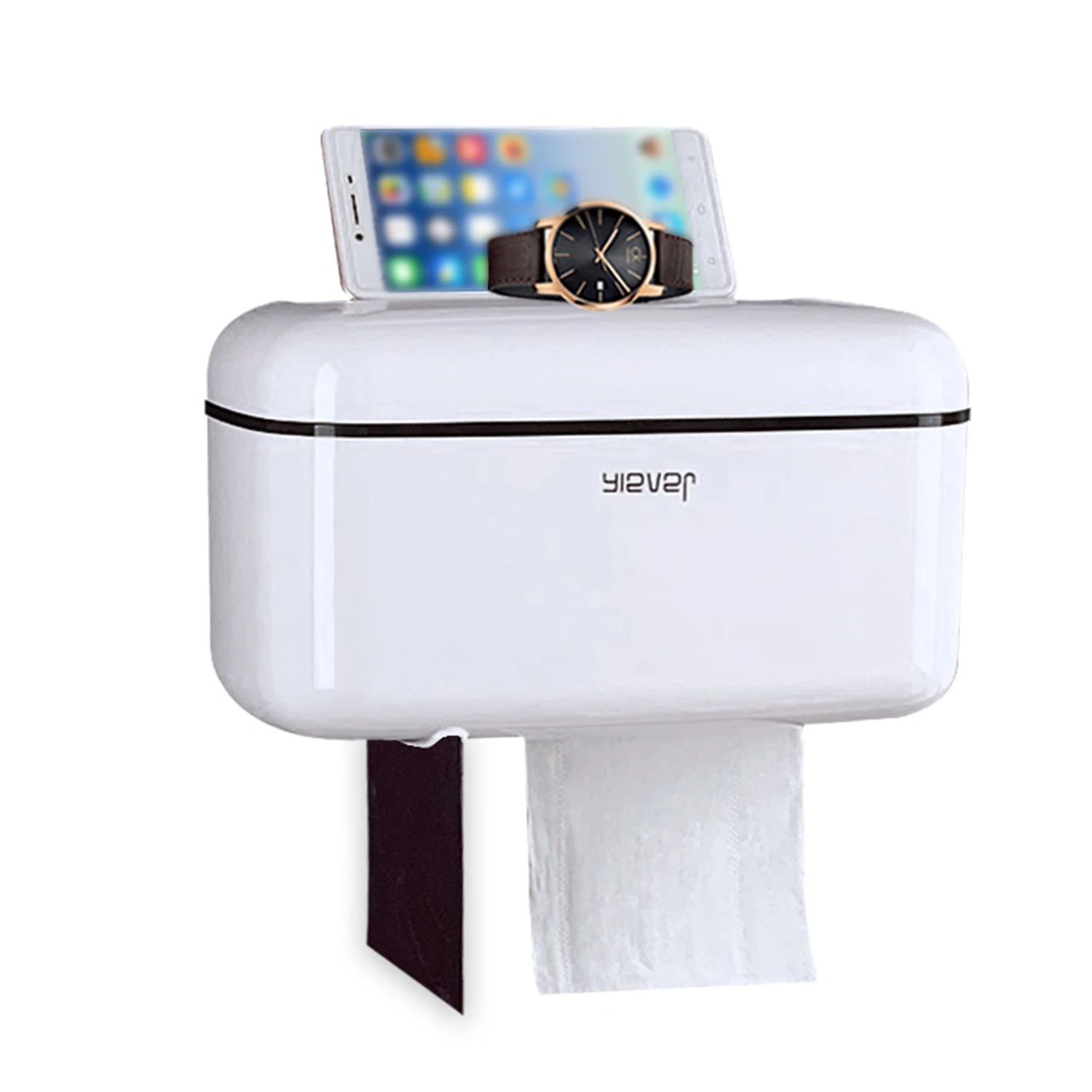 

Настенный держатель для туалетной бумаги, диспенсер для рулона туалетной бумаги в ванную комнату, поднос для туалетной бумаги, коробка для ...