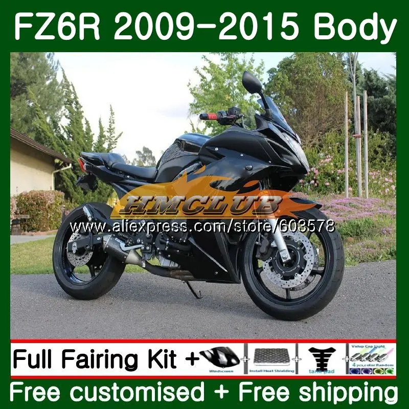 

Корпус для YAMAHA FZ6N FZ6 R FZ-6R 2009 2010 2011 2012 2013 2014 2015 62CL. 13 FZ 6R FZ6R 09, 10, 11, 12, 13, 14, 15, горячий черный обтекатель