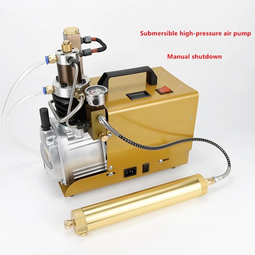 

Воздушный компрессор высокого давления, 220 В, 30 мпа, 300 бар, электрический, 4500 Psi, умный погружной цилиндр с водяным охлаждением