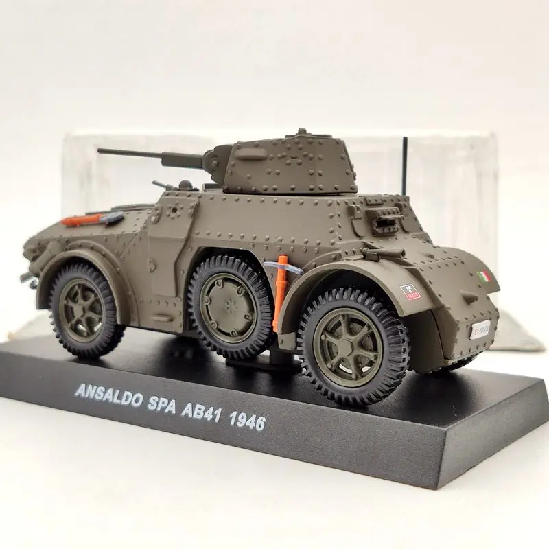 1:43 Ansaldo Spa AB41 Carabinieri 1946 литые под давлением модели игрушки военный автомобиль