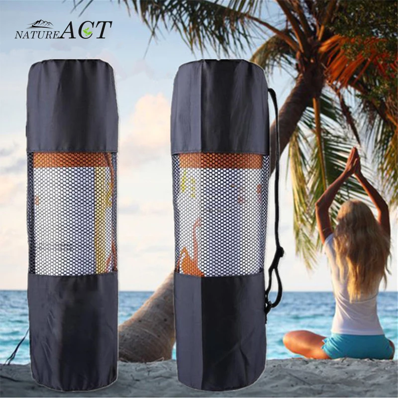 Переносная нейлоновая сетка место для хранения мата йоги сумка рюкзак