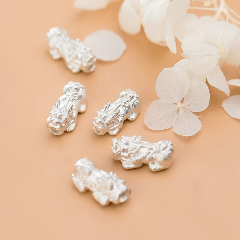 MEETSOFT модные подвески из стерлингового серебра 999 пробы с изображением