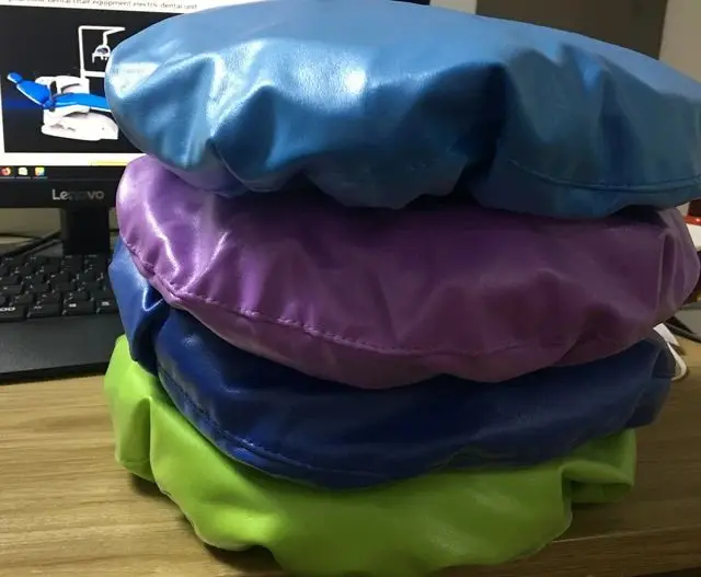 

1Set Dental Unit Cover Cloth Dentist Chair Protector Sleeves PU Lether *4color