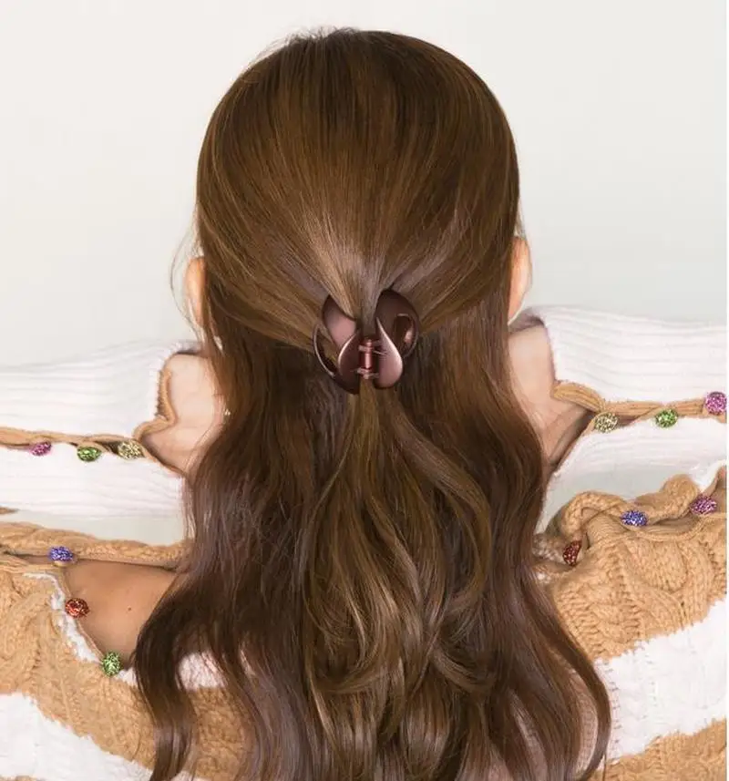 Женская заколка краб для волос в виде бабочки| |