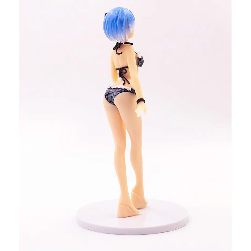 22 см Re: жизнь в другом мире от нуля Рем Рам ПВХ фигурка служанки девушка Ver. Rem