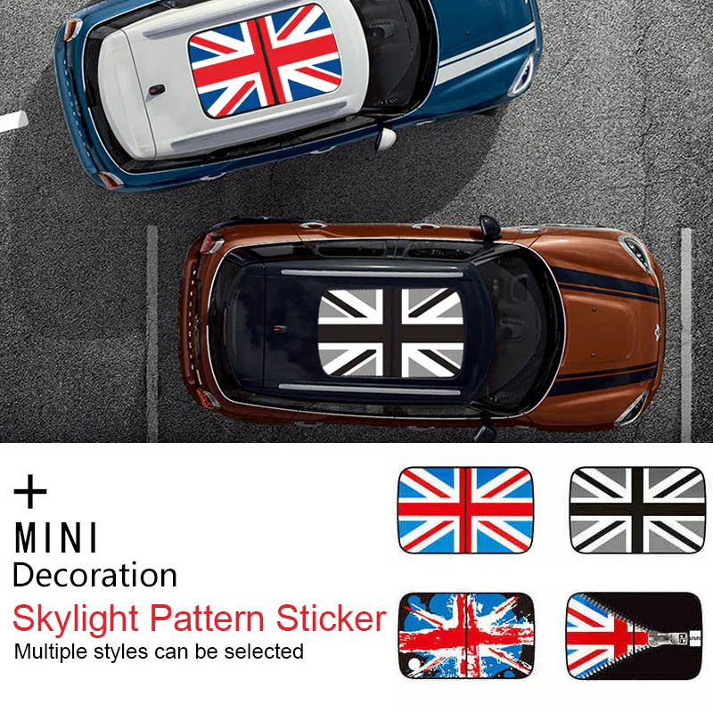 

Новинка, автомобильный Стайлинг на крышу для MINI COOPER F55 F56 F60 F54 R55 R56 R60 R61, наклейки на автомобильные сборки Clubman