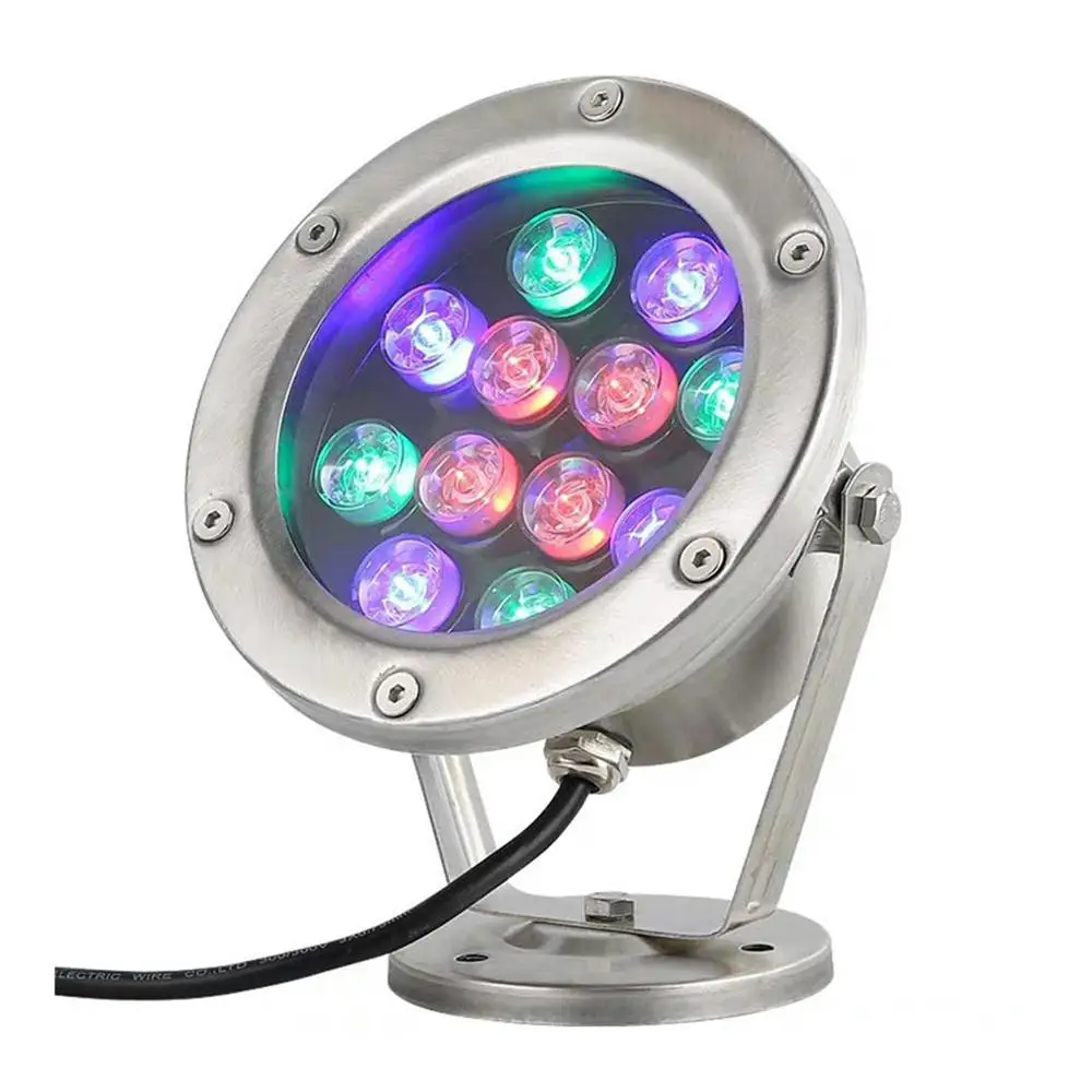 Подводный светодиодный сменный светильник для бассейна 3 Вт/6 Вт/9 Вт/12 Вт/15 Вт/18