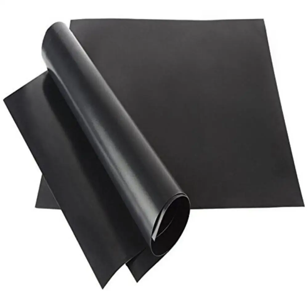 4Pcs Reusable Non-stick BBQ Grill Mats with Basting Brush Heat Resistant Cooking Baking Grilling Sheet Barbecue Accessories Tool |