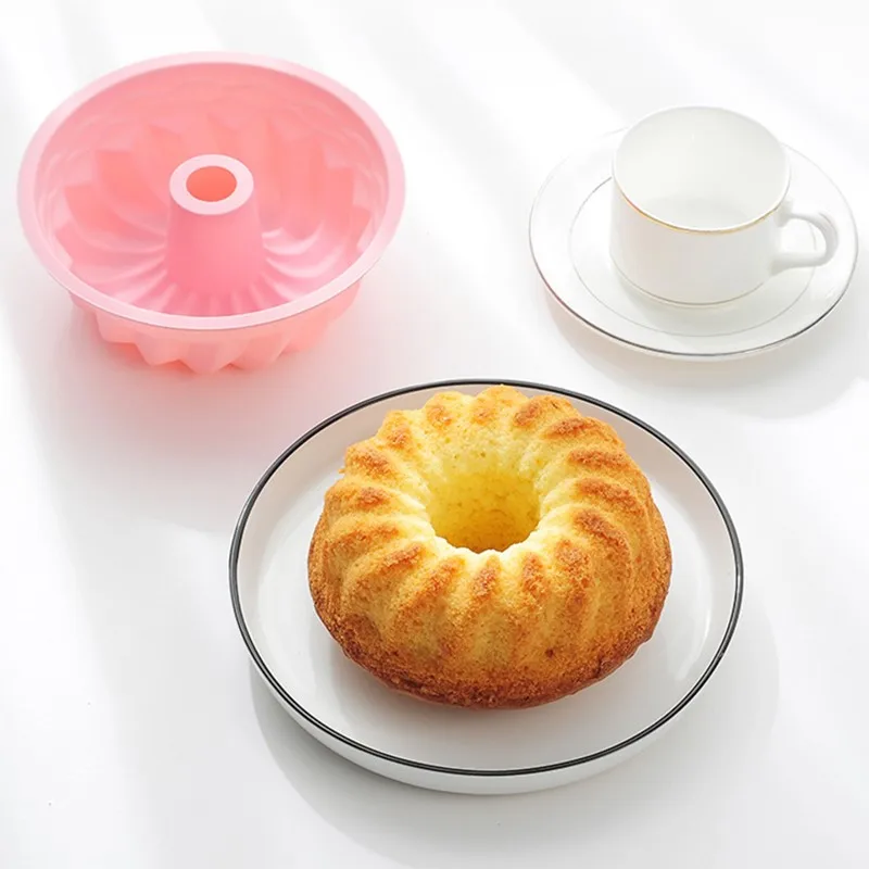 Силиконовая шифоновая форма для торта JO LIFE 6 дюймов круглая шестерня инструмент