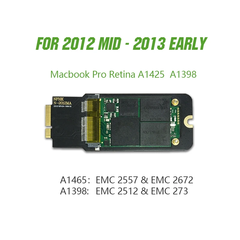 

NEW for Macbook Pro Retina 13" A1425 15" A1398 Blade SSD Solid State Drive 256GB 512GB 1TB Late/Mid 2012 Early 2013