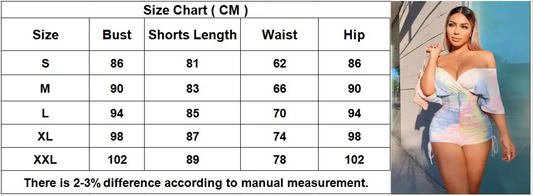 

Hirigin 2020 New Women Off Shoulder Print Bodycon Romper Jumpsuit Fashion Ladies Summer Club Tights Bodysuit Short Pants Trouser